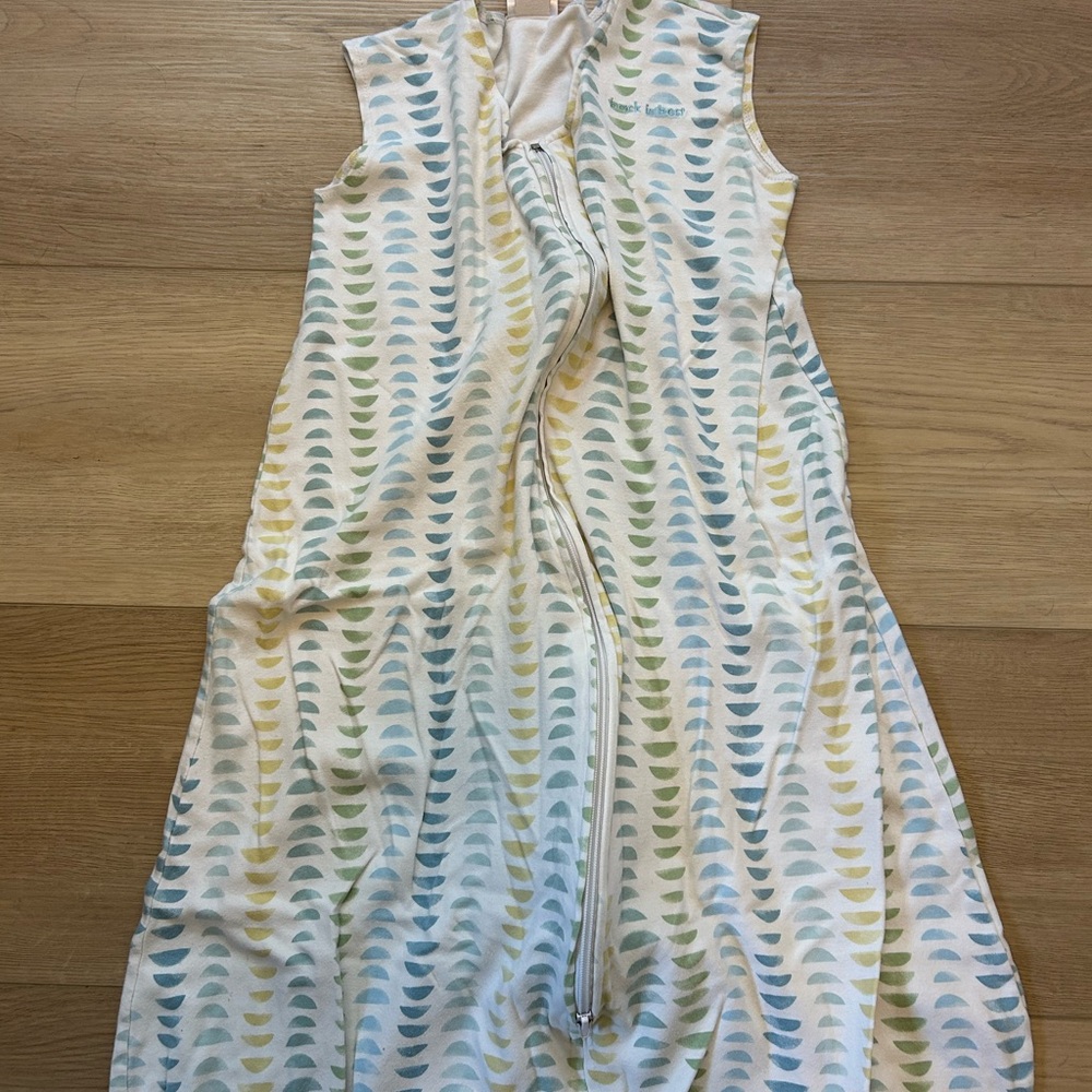 Halo SleepSack with Blue and Yellow Pattern